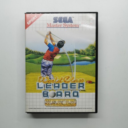World Class Leader Board til Sega Master System
