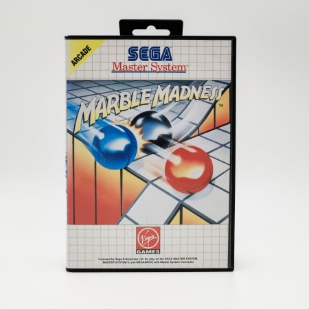 Marble Madness komplett utgave til Sega Master System