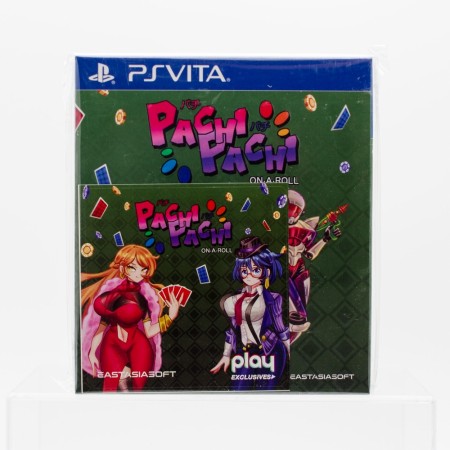 Pachi Pachi On A Roll LIMITED EDITON (pappomslag) til PS Vita (Ny i plast!)