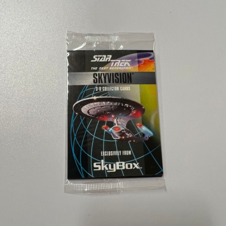 Star Trek The Next Generation Skyvision Collective Card Pack fra 1994