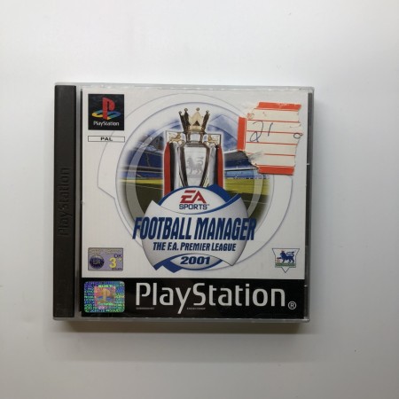 Fotball Manager 2001 The FA Premier Leauge til Playstation 1 / PS1