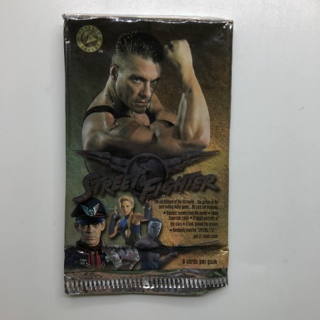 Street Fighter Jean Claude Van Damme Trading Cards fra 1994