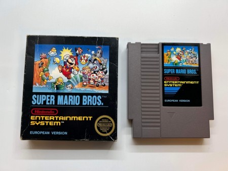 Super Mario Bros til Nintendo NES (umerket/EEC)