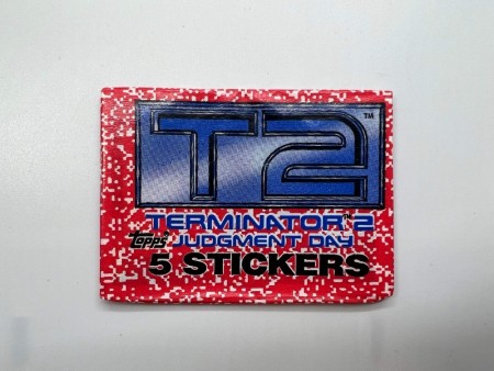 Terminator 2 Judgement Day Sticker Pack fra 1991