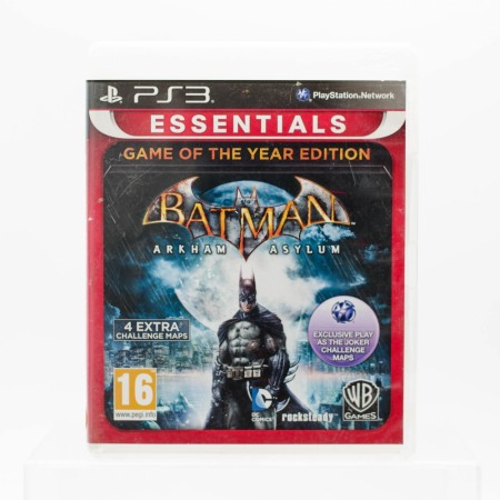 Batman: Arkham Asylum - Game of the Year Editon (ESSENTIALS) til PlayStation 3 (PS3)