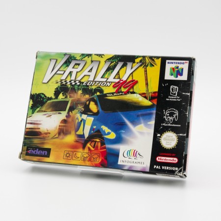 V-Rally Edition '99 i original eske til Nintendo 64