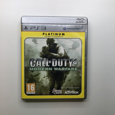 Call of Duty Modern Warfare 4 Platinum til Playstation 3 (PS3)