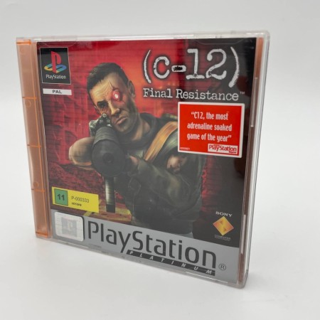 C-12: Final Resistance (Platinum) til Playstation 1 (PS1)