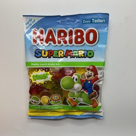 Haribo Super Mario godtepose 175g (Mario & Yoshi motiv)