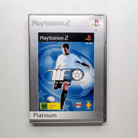 This is Football 2002 PLATINUM til PlayStation 2