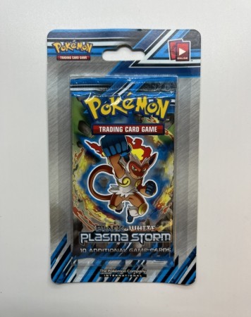Pokemon Black & White Plasma Storm Blister Booster Pack fra 2012