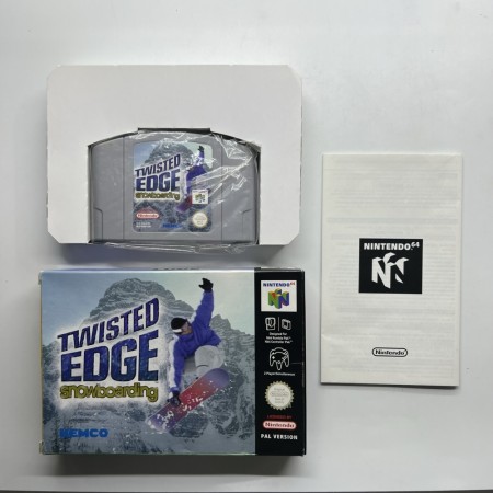 Twisted Edge Snowboarding i original eske til Nintendo 64