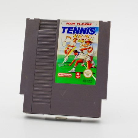 Four Players Tennis PAL-B til Nintendo NES