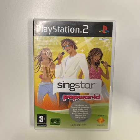Singstar PopWorld til Playstation 2 (PS2)