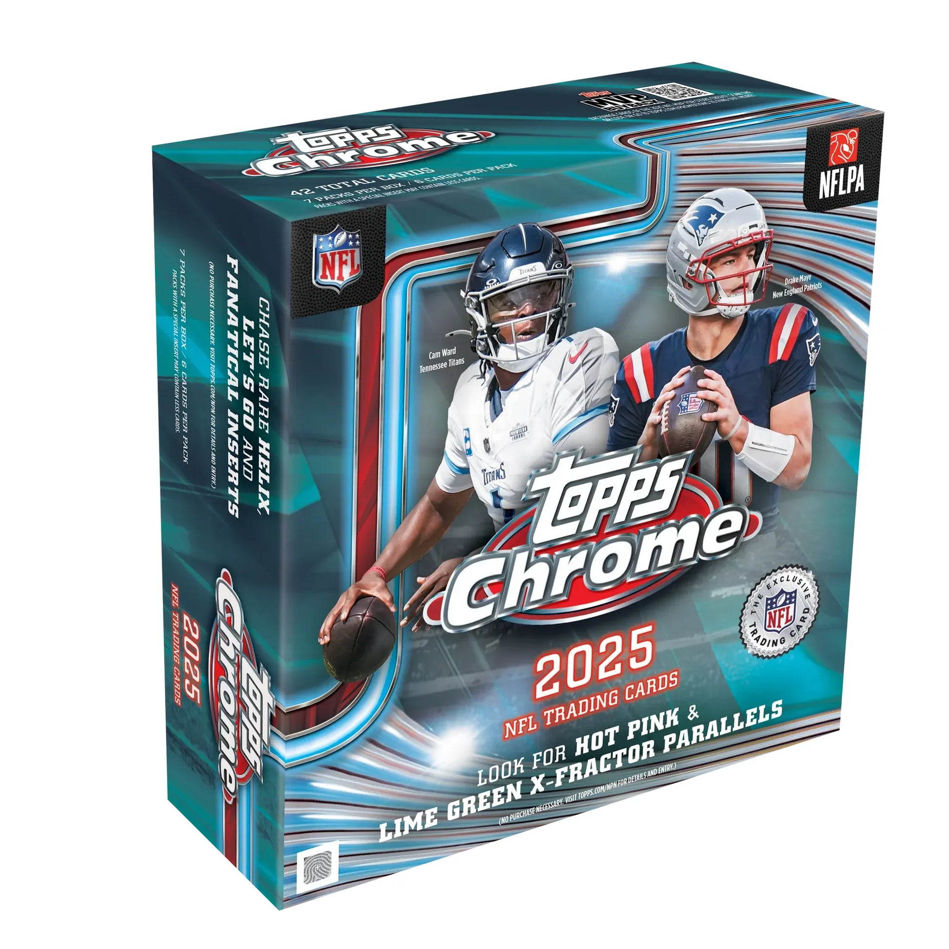 2025 Topps Chrome NFL Mega Boks