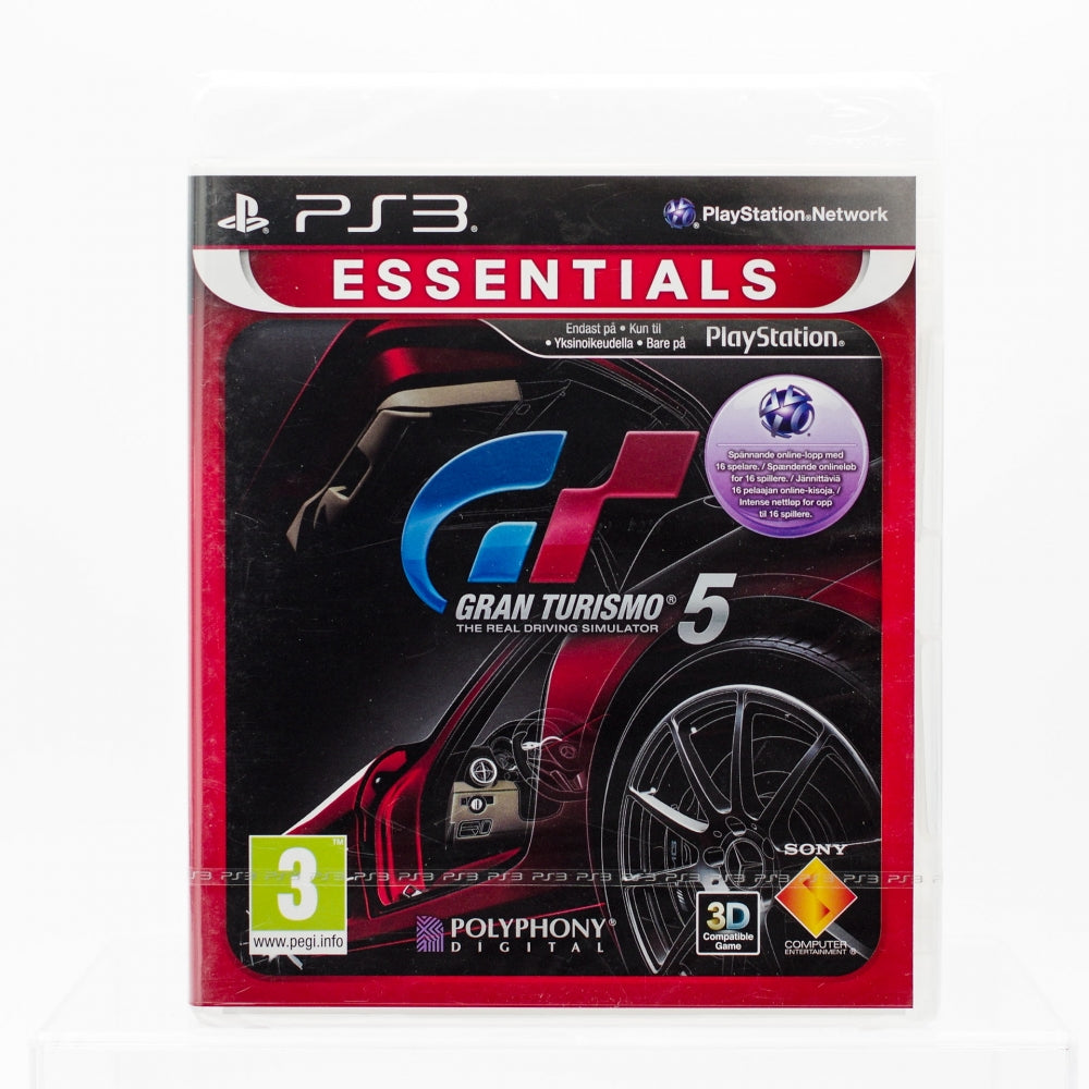 Gran Turismo 5 (ESSENTIALS) - Playstation 3 (PS3) ny i plast!