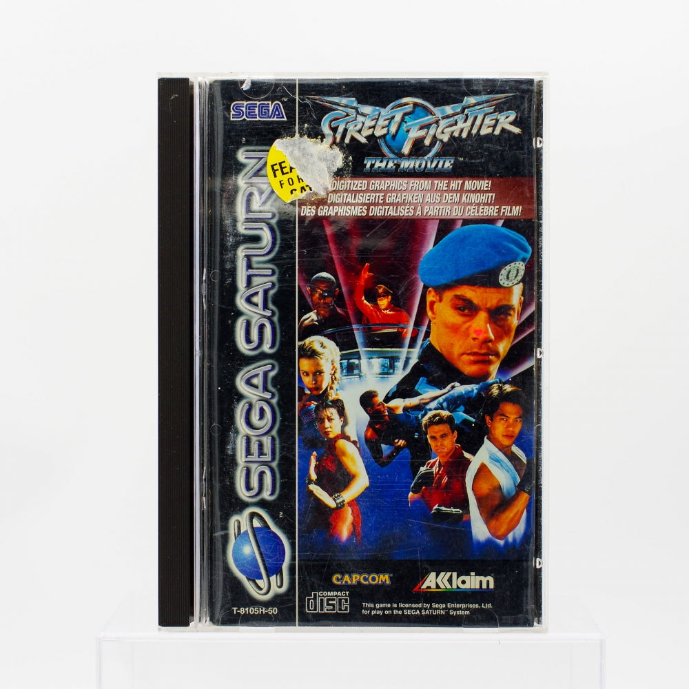 Street Fighter The Movie The Game - Sega Saturn