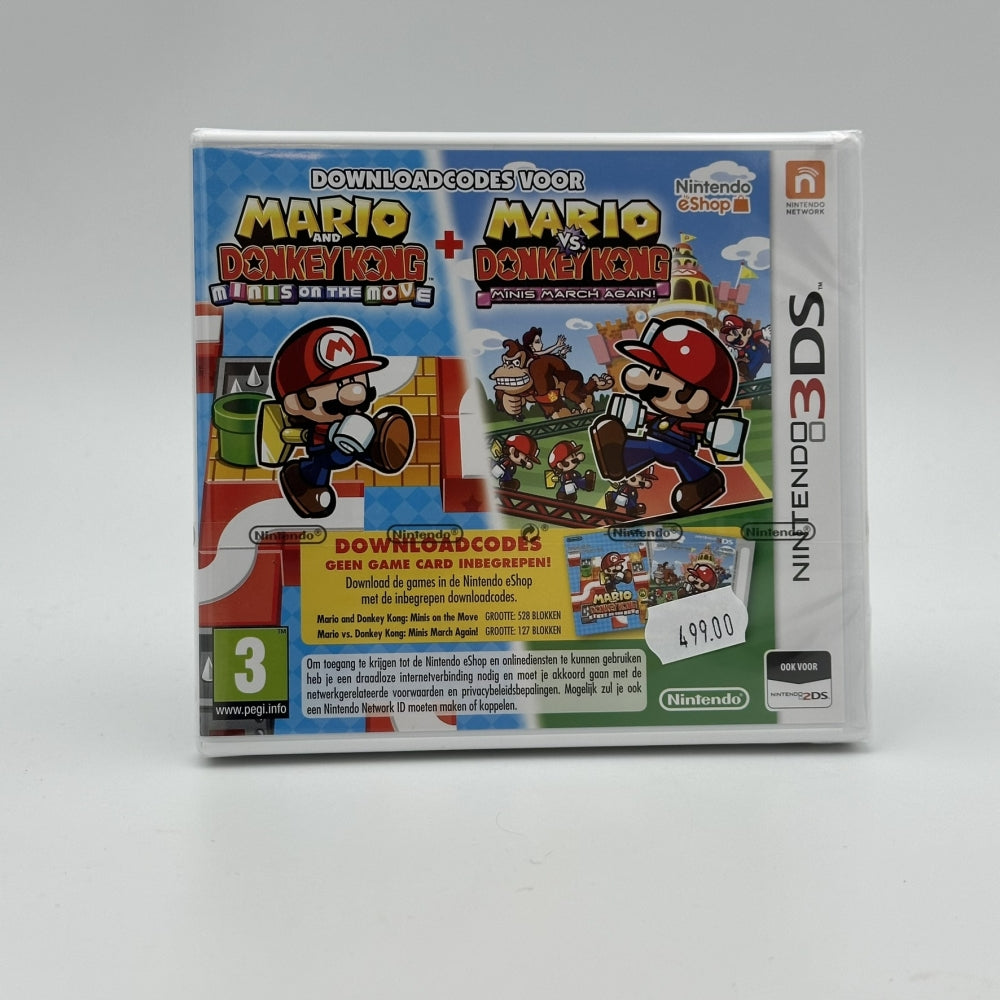 Mario and Donkey Kong Double Game -Kun Download- (Nytt spill i plast) - Nintendo 3ds