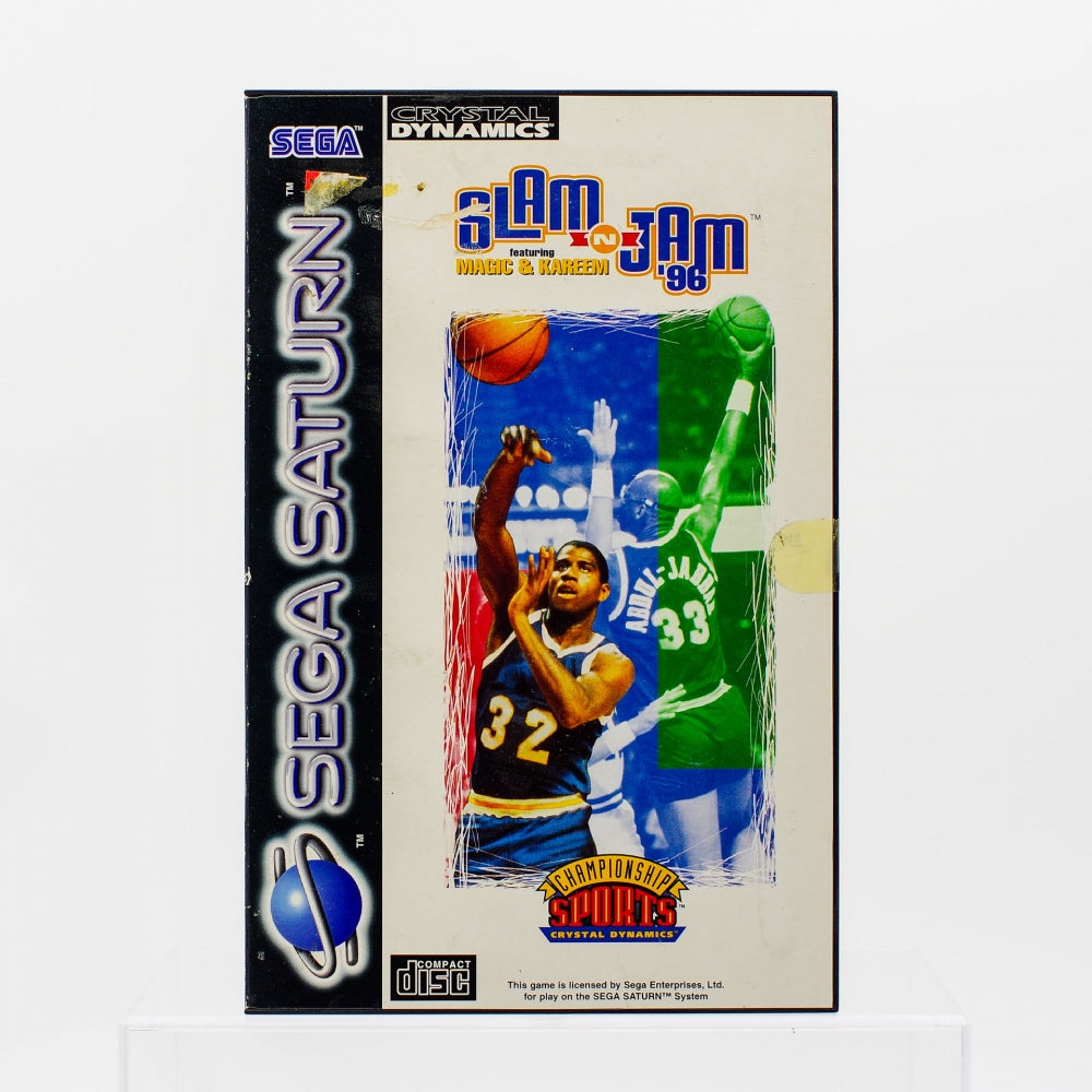 Slam ‘n’ Jam 96 Featuring Magic & Kareem - Sega Saturn