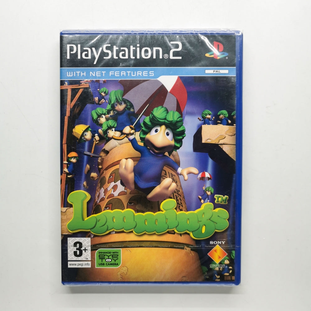 Lemmings (ny i plast) - Playstation 2 (PS2)