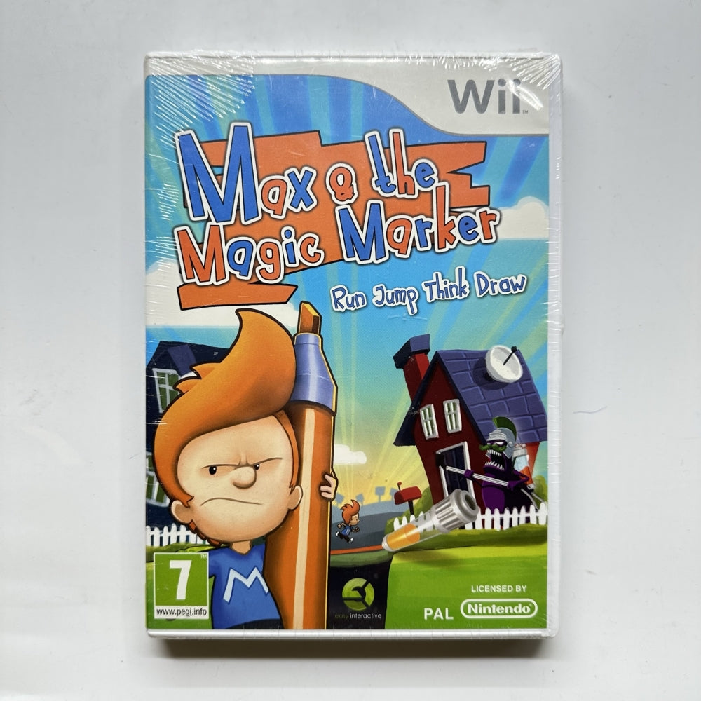 Max and the Magic Marker - Nintendo Wii (Ny i plast)