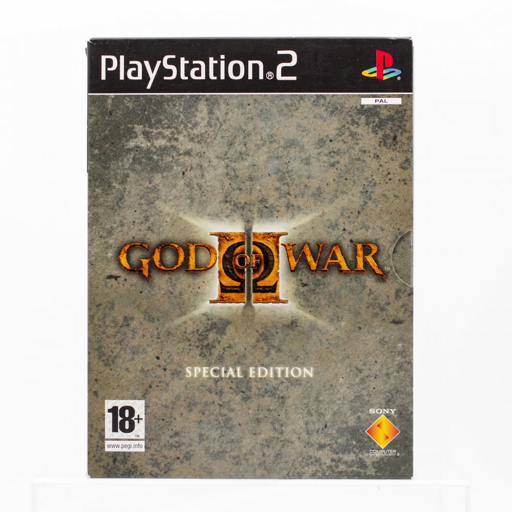 God of War II - Special Edition (Pappcover) - Playstation 2 (PS2). Komplett utgave i flott stand!