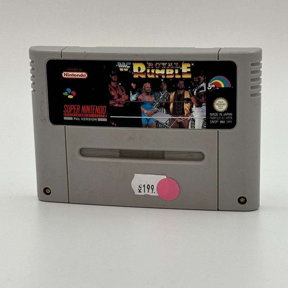 WWF Royal Rumble Cart (PAL/UKV) til Super Nintendo (SNES)