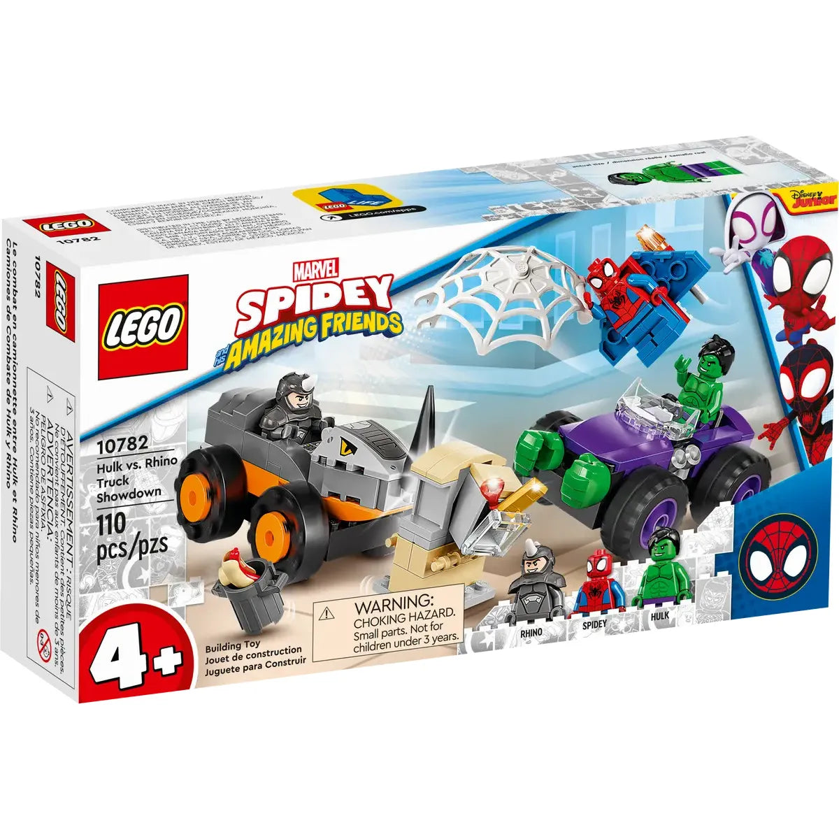 LEGO  10782 - Super Heroes: Hulk vs. Rhino Truck Showdown