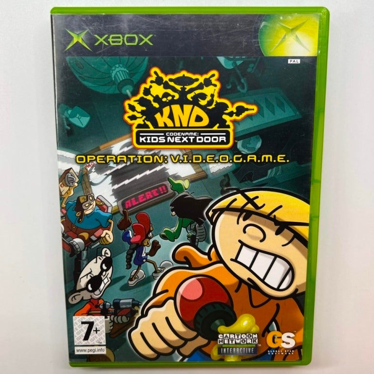 KND: Kids Next Door Operation V.I.D.E.O.G.A.M.E - Xbox Original