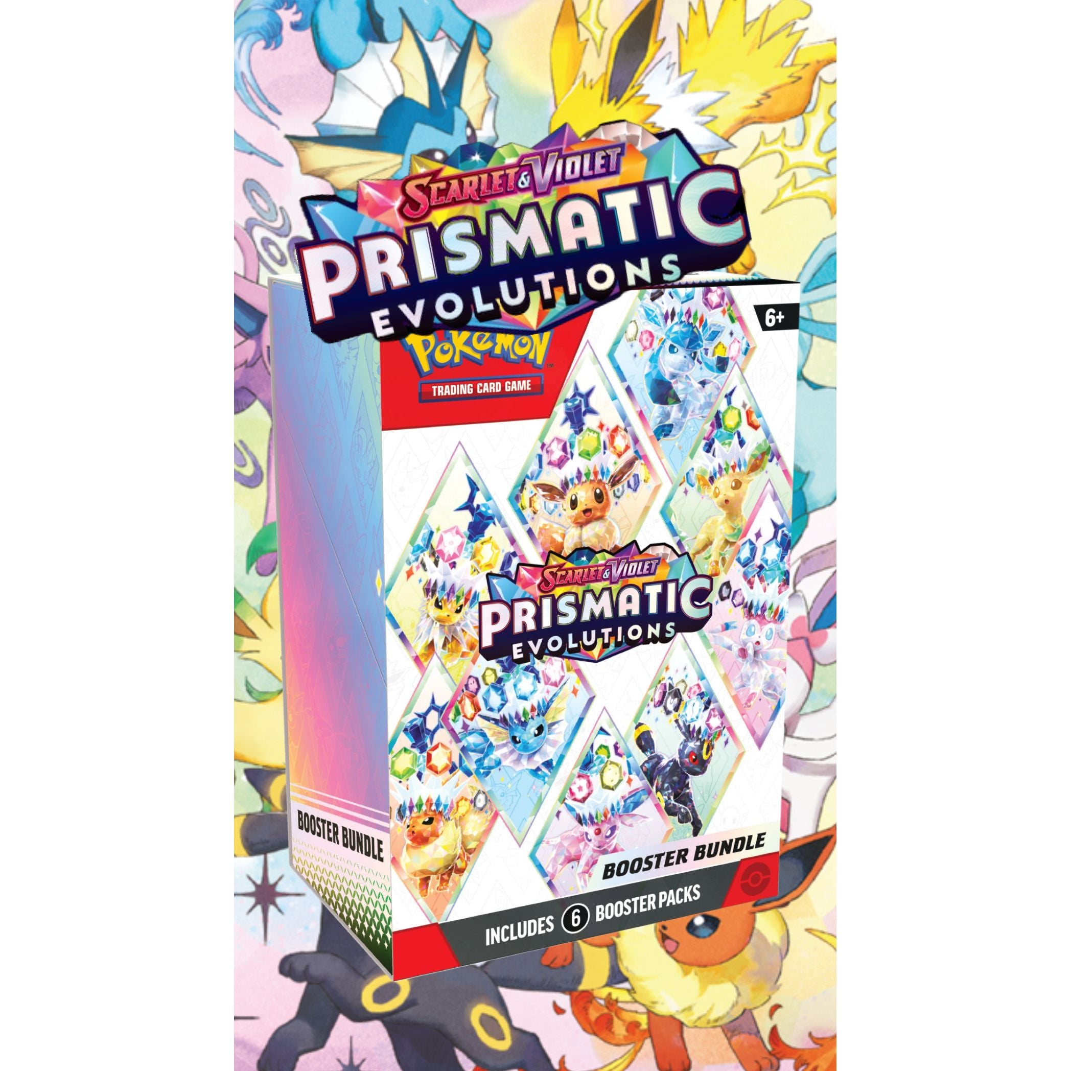 Pokemon - Prismatic - Booster Bundle (6 Booster Packs) BOUNTY PARTY
