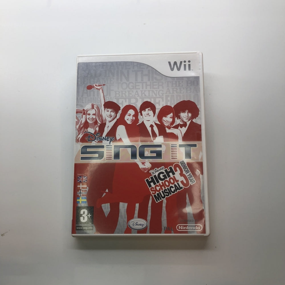 Disney Sing It High School Musical 3 - Nintendo Wii