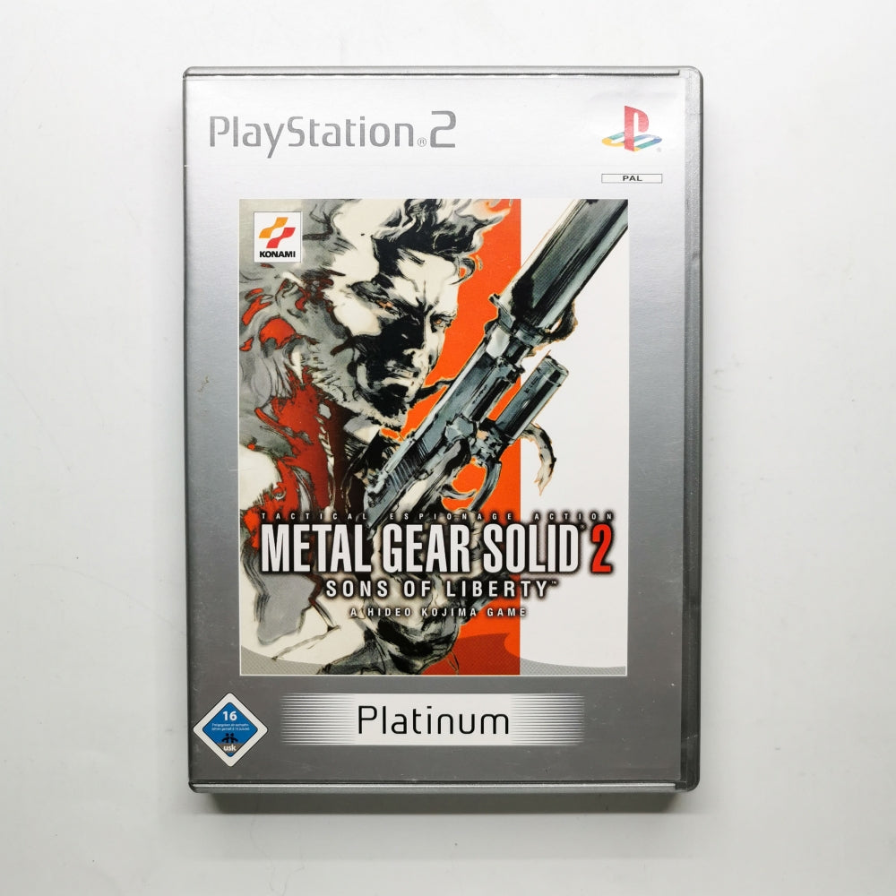 Metal Gear Solid 2: Sons of Liberty PLATINUM - Playstation 2 (PS2)