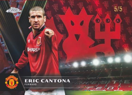Topps Chrome Manchester United Deluxe Edition 2024/25