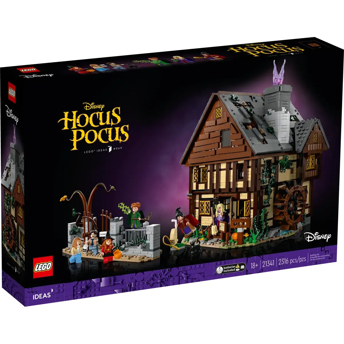 LEGO  21341 - Ideas: Hocus Pocus: The Sanderson Sisters' Cottage