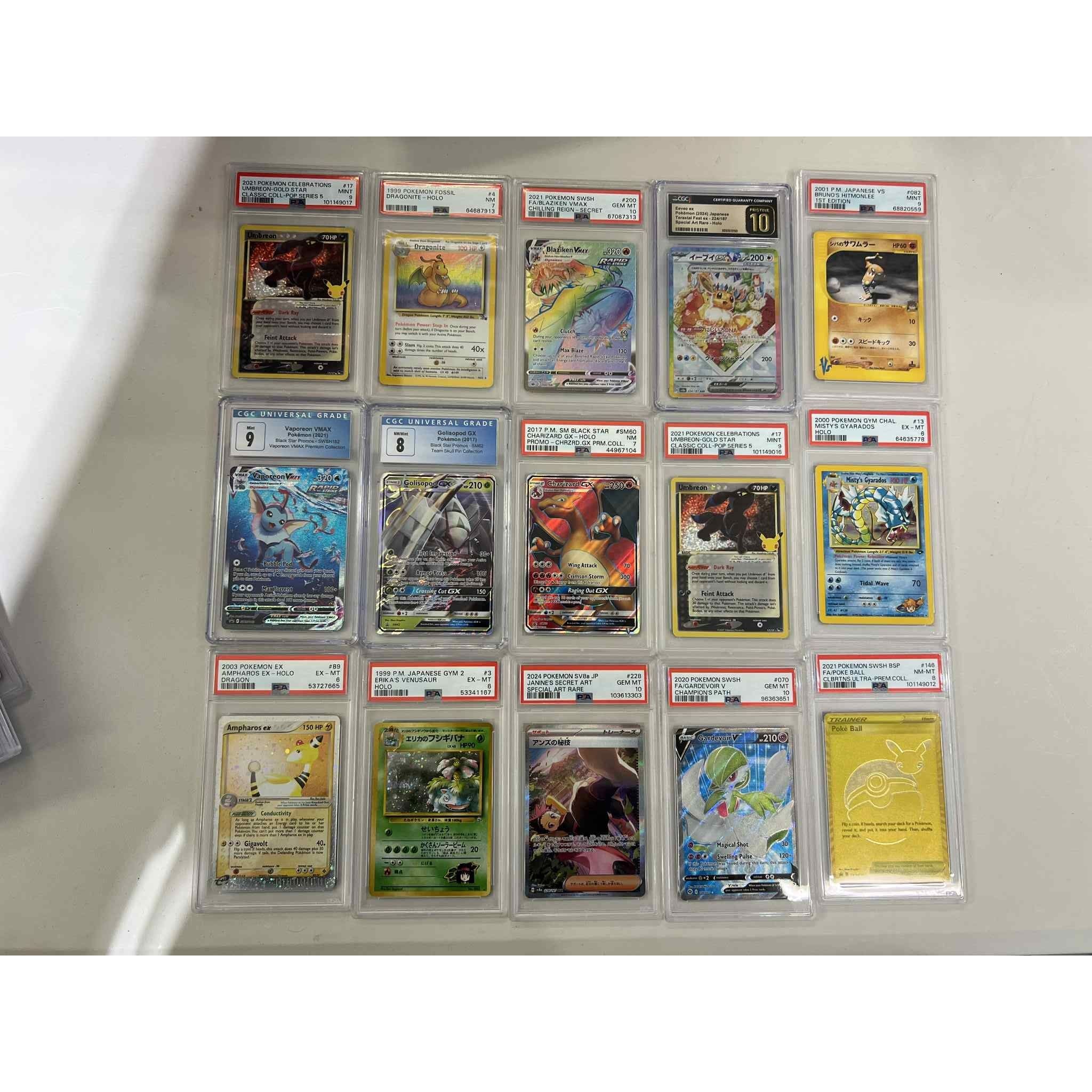 Pokemon - SLAB DUNK - Gradert Kort Mystery Event (40 spots)
