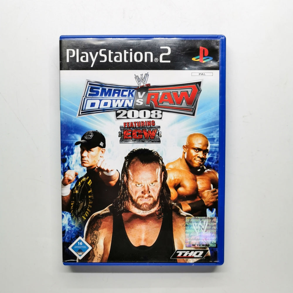 WWE SmackDown vs. RAW 2008: Featuring ECW - Playstation 2 (PS2)