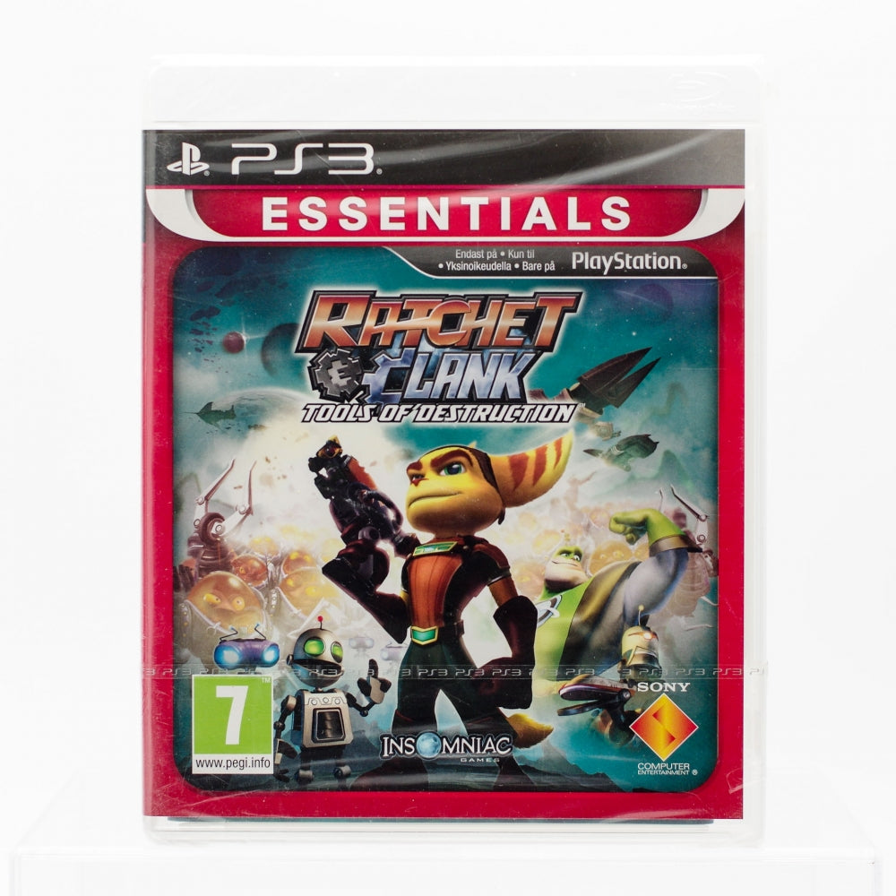 Ratchet & Clank Future: Tools of Destruction (ESSENTIALS) - Playstation 3 (PS3) ny i plast!