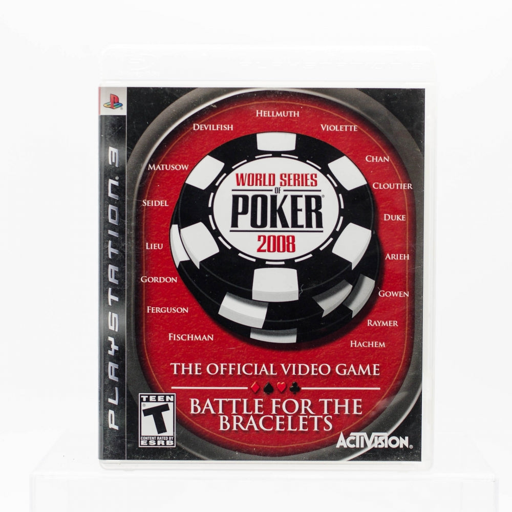 World Series of Poker 2008: Battle For The Bracelets (USA) - Playstation 3 (PS3)