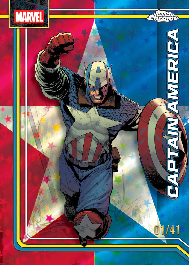 Topps Marvel Comics Chrome 2026 Mega Boks
