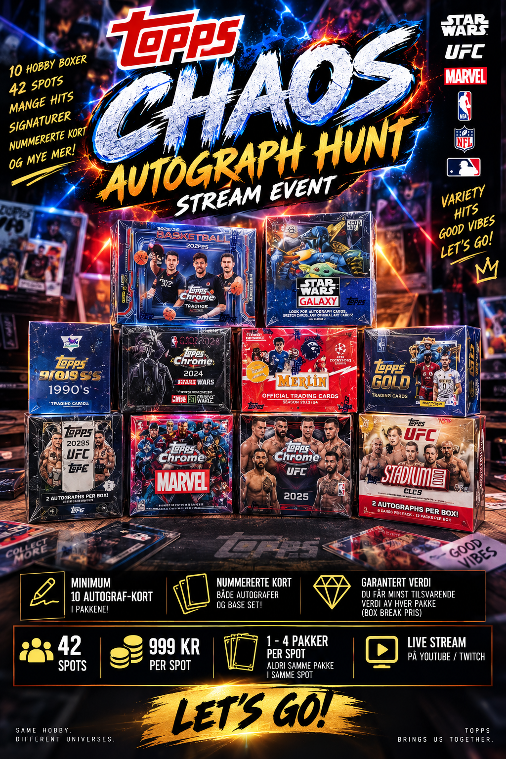Topps Chaos Autograph Hunt