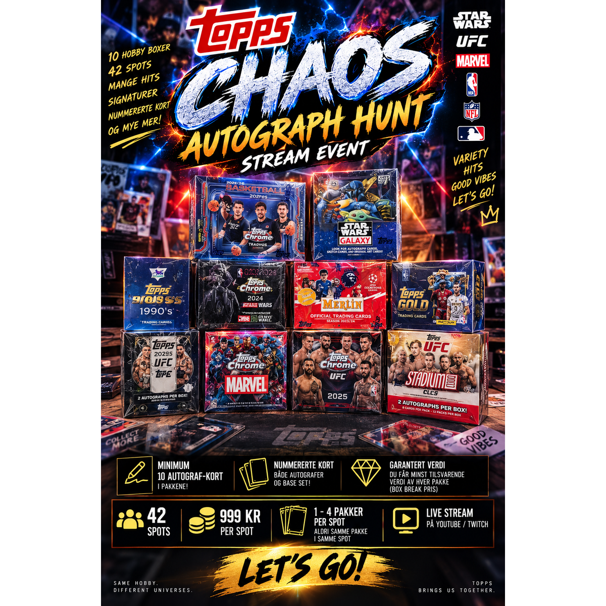 Topps Chaos Autograph Hunt