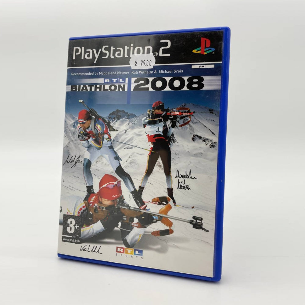 RTL Biathlon 2008 - Playstation 2 (PS2)