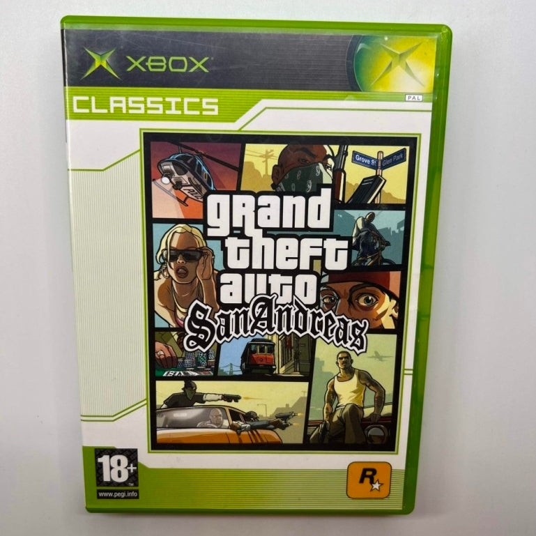 Grand Theft Auto San Andreas Classics - Xbox Original