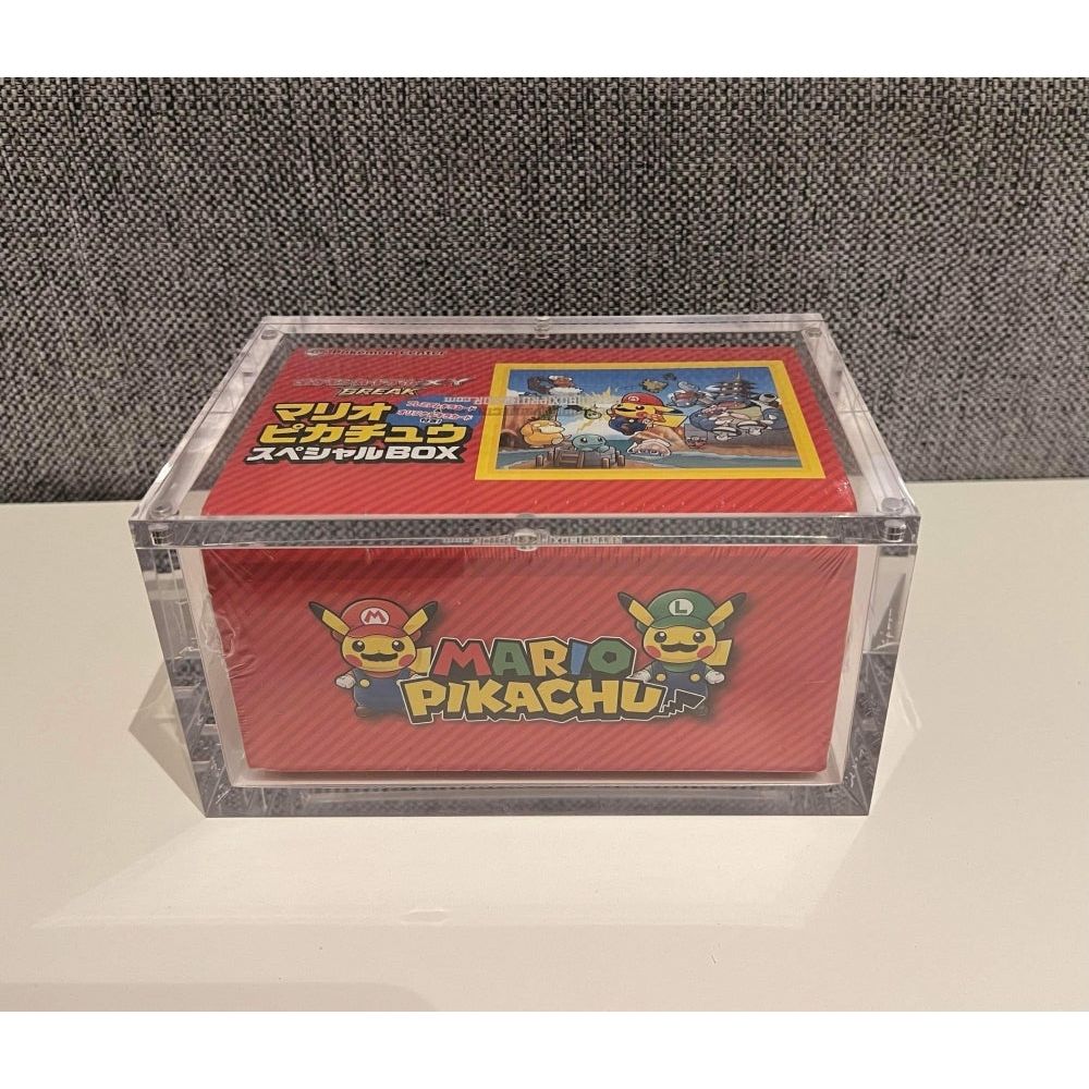 Akryl til Mario Pikachu Booster Box