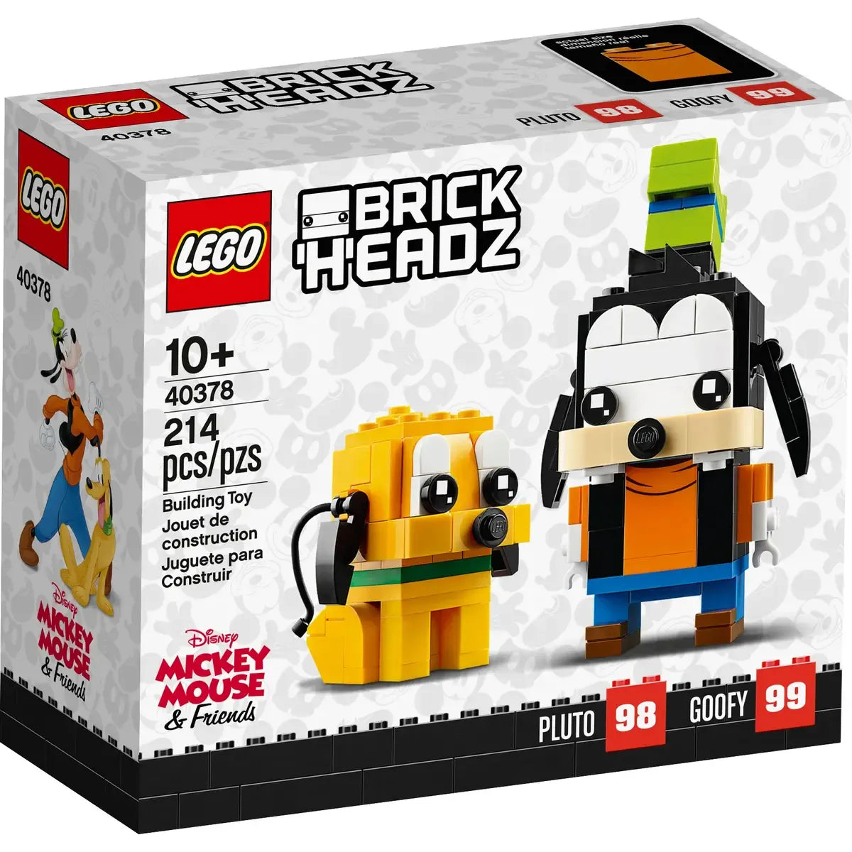 LEGO  40378 - Bricksheadz: Goofy & Pluto