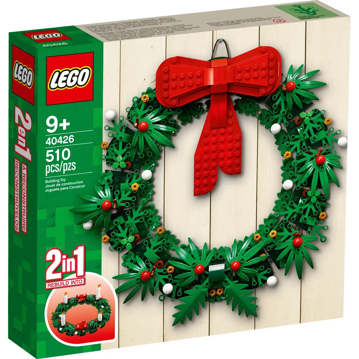 LEGO  40426 - Holiday: Christmas Wreath 2‑in‑1