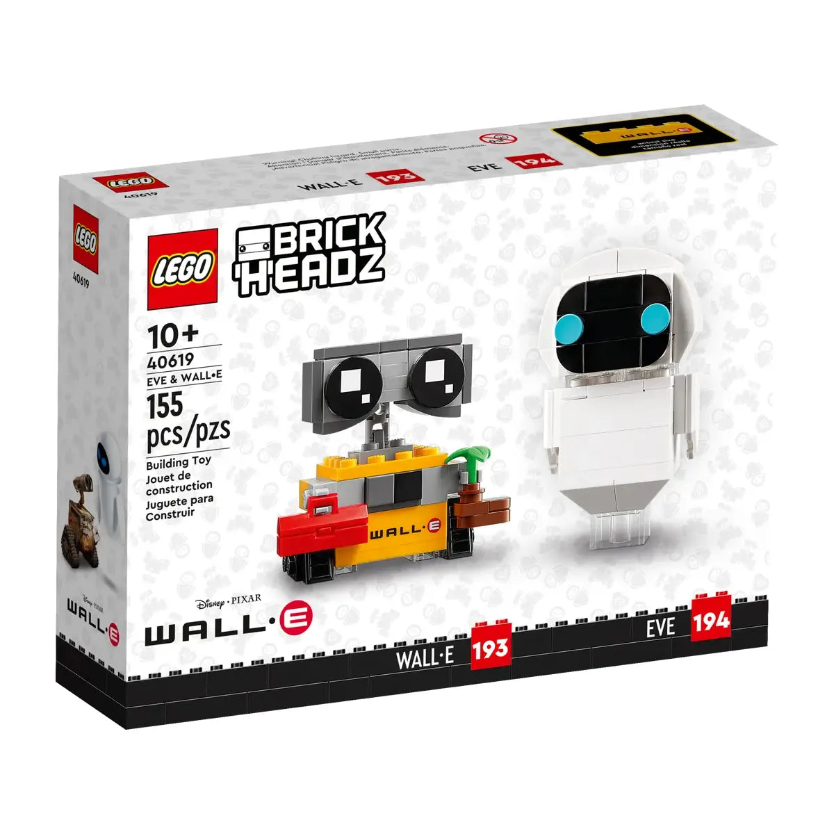 LEGO  40619 - Bricksheadz: EVE & WALL-E
