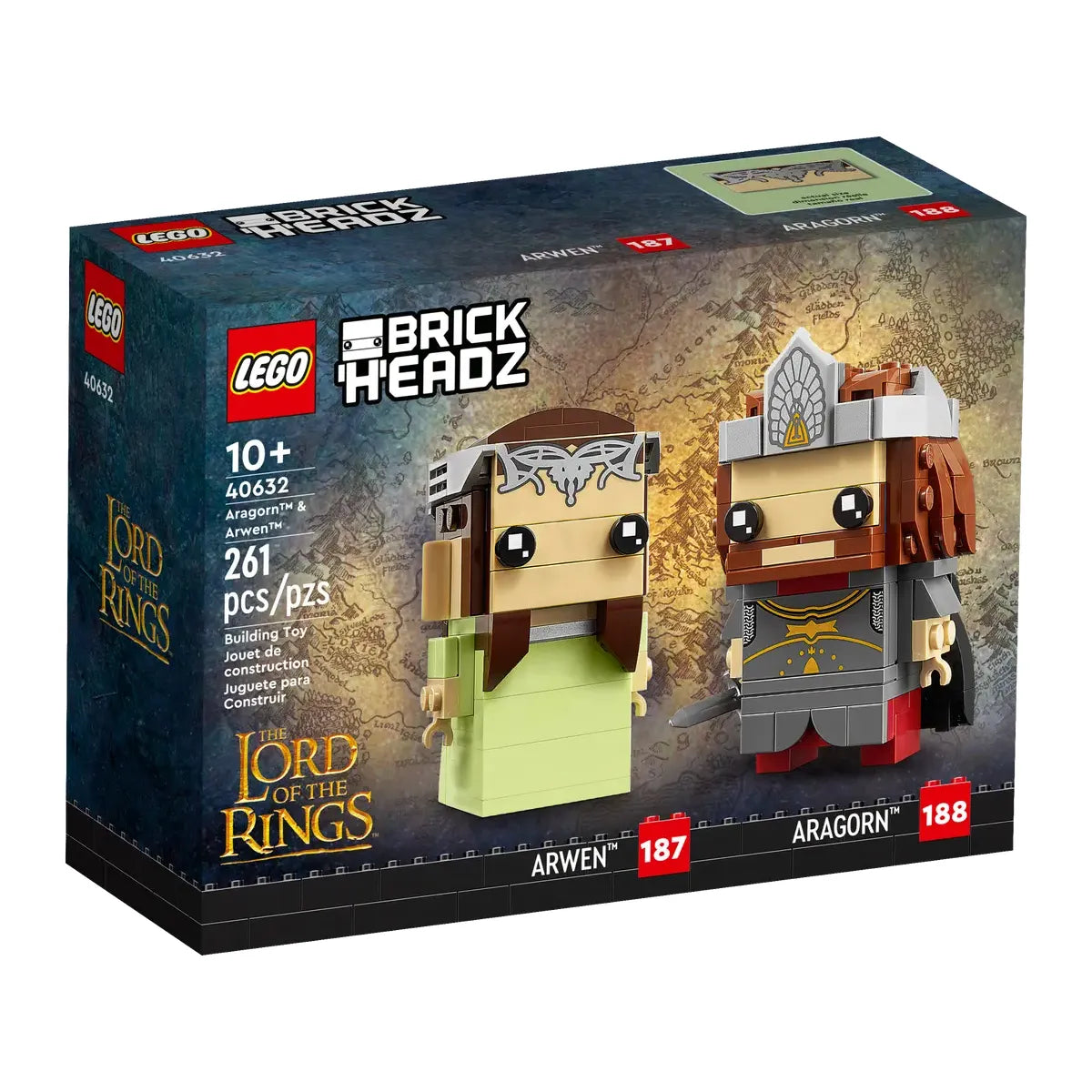 LEGO  40632 - Bricksheadz: Aragorn & Arwen