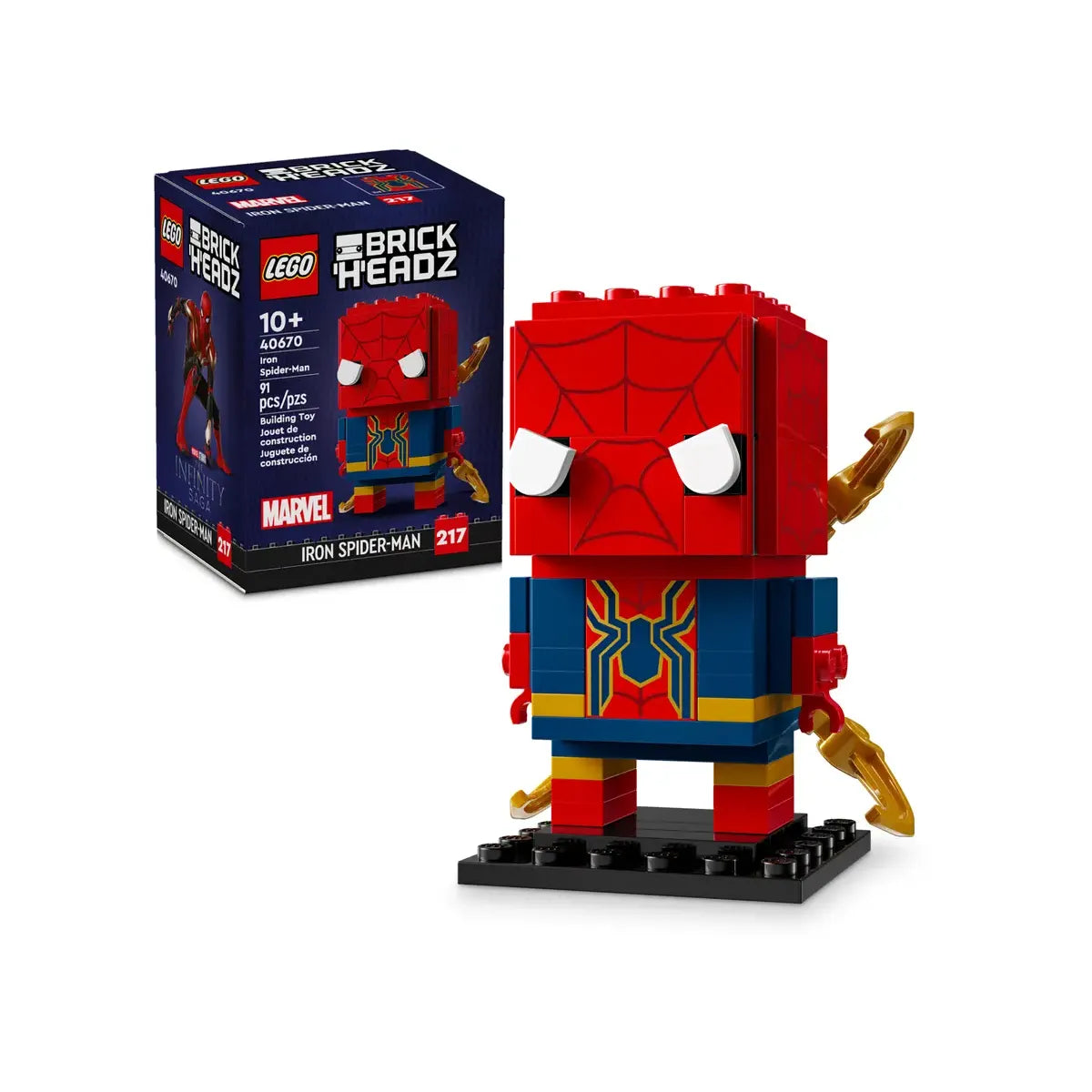 LEGO  40670 - Bricksheadz: Iron Spider-Man