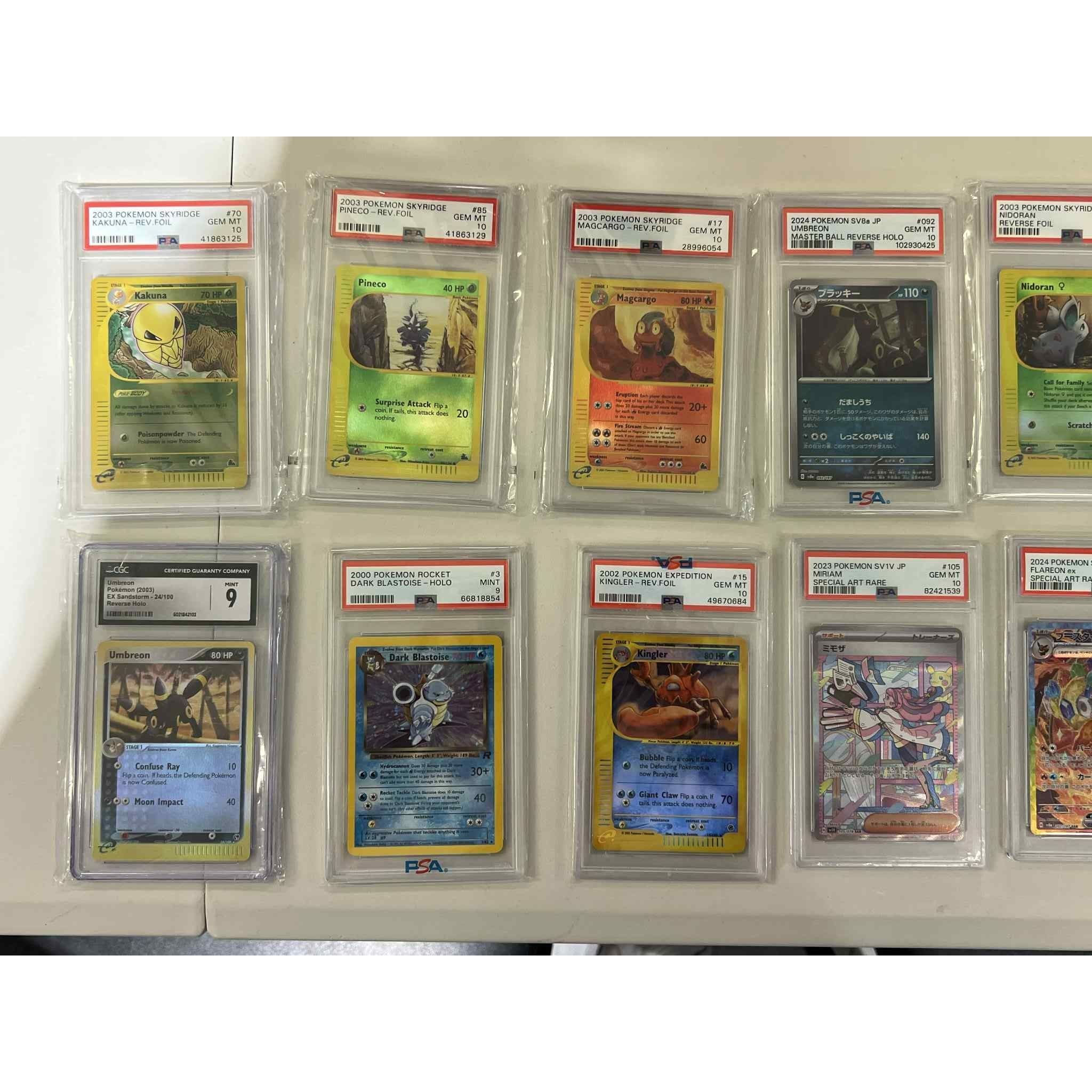 Pokemon - SUPER COLLECTOR - High End Gradert Mystery Event (13 spots)